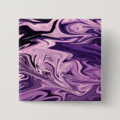 Blaugalaxie Button (Vorderseite)