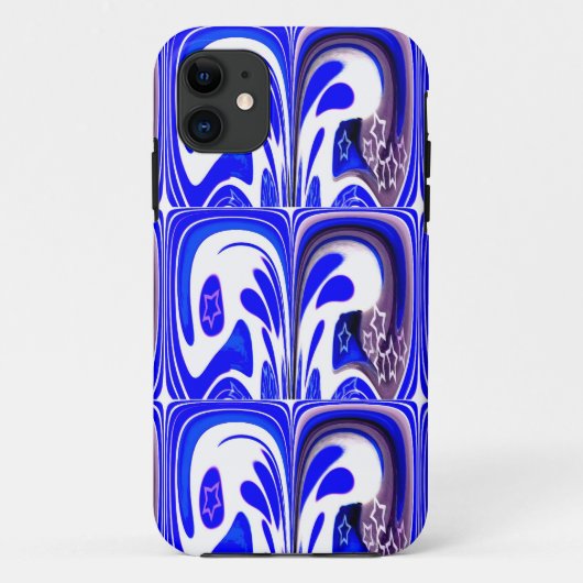 Blaugalaxie Case-Mate iPhone Hülle (Rückseite)
