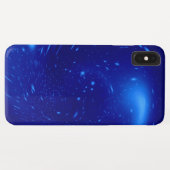 Blaugalaxie Case-Mate iPhone Hülle (Rückseite (Horizontal))
