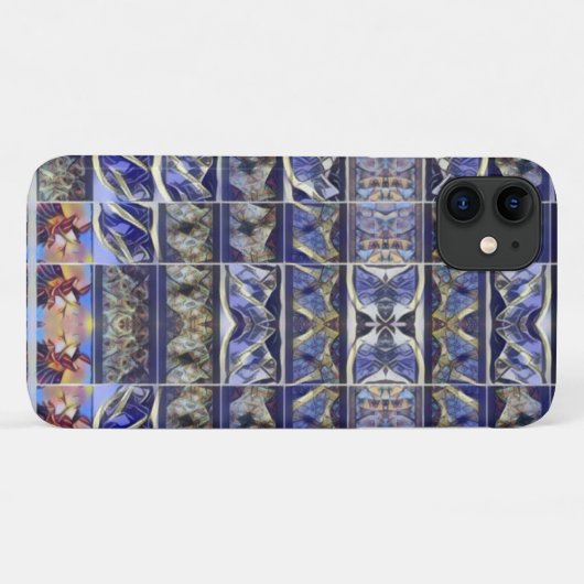 Blaugalaxie Case-Mate iPhone Hülle (Rückseite (Horizontal))