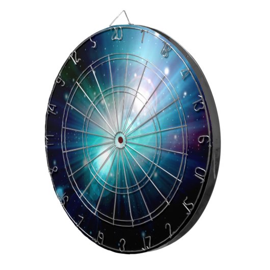 Blaugalaxie Dartscheibe (Vorderseite rechts)