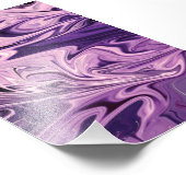 Blaugalaxie Fotodruck (Ecke)