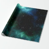 Blaugalaxie Geschenkpapier (Ungerollt)