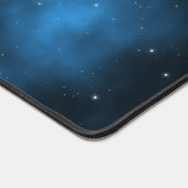 Blaugalaxie-individuelle Name Schreibtischunterlage (Ecke)