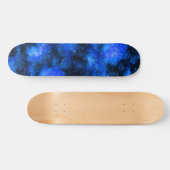 Blaugalaxie Kosmischer Raum Skateboard (Horizontal)