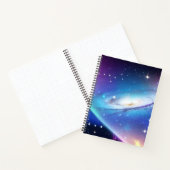 Blaugalaxie Notizblock (Innenseite)