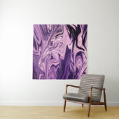 Blaugalaxie Wandteppich (Beispiel (Horizontal))