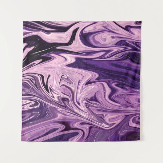 Blaugalaxie Wandteppich (Vorderseite)