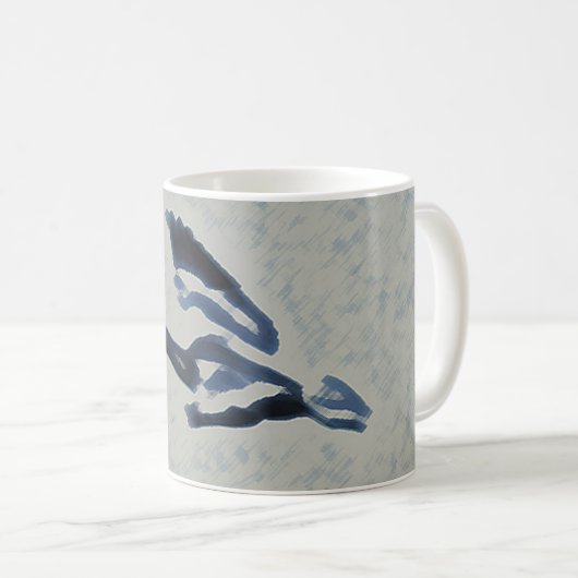 Blaugans Kaffeetasse (VorderseiteRechts)