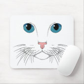 Blaugäugige Katze - Mauspad (Mit Mouse)