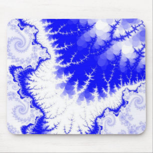 Blaugefederter Stern-Mauspad Mousepad