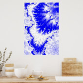 Blaugefiederter Sternposter Poster (Küche)