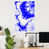 Blaugefiederter Sternposter Poster (Heimbüro)