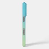Blaugelb-grüne Gradient Case-Mate iPhone Hülle (Rückseite / Rechts)
