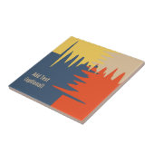 Blaugelbe Creme Fliese (Seite)