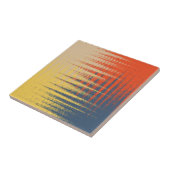 Blaugelbe Creme Fliese (Seite)