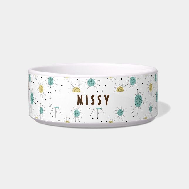 Blaugelbe Franziskaner Sternexplosion Mitte Jahrhu Napf (Vorderseite)