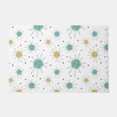 Blaugelbe Franziskanische Sternexplosion Mitte des Fußmatte (Vorderseite)