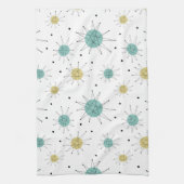 Blaugelbe Franziskanische Sternexplosion Mitte des Geschirrtuch (Vertikal)