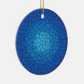 Blaugestanztes Glas > Weihnachtsdekoration Keramik Ornament (Rechts)