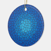Blaugestanztes Glas > Weihnachtsdekoration Keramik Ornament (Links)