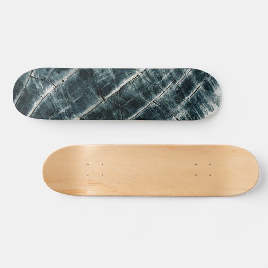 Blaugestrichenes Holz Skateboard (Horizontal)