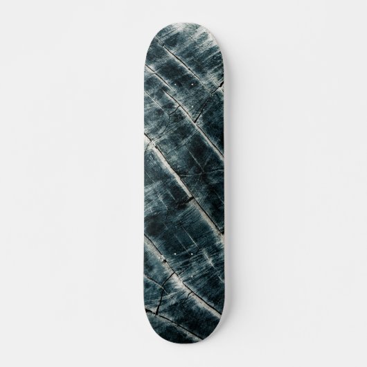 Blaugestrichenes Holz Skateboard (Vorne)