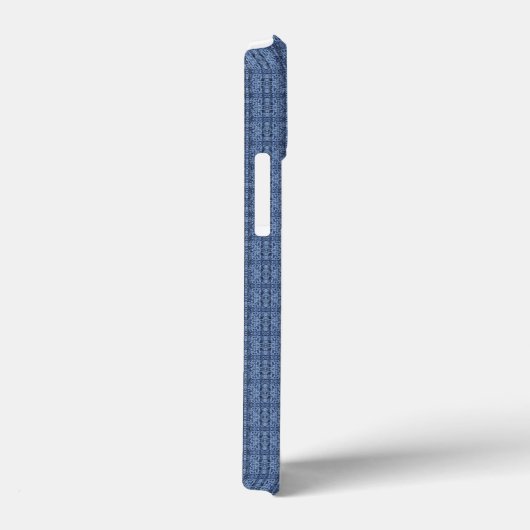 Blaugestrickmuster Case-Mate iPhone Hülle (Rückseite / Rechts)