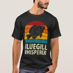 Blaugill-Flüsterer-Angeln Süßwasser-Sportfischen T-Shirt