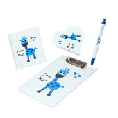 Blaugiraffe Kugelschreiber