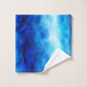 Blauglas Badhandtuch Set (Waschlappen)