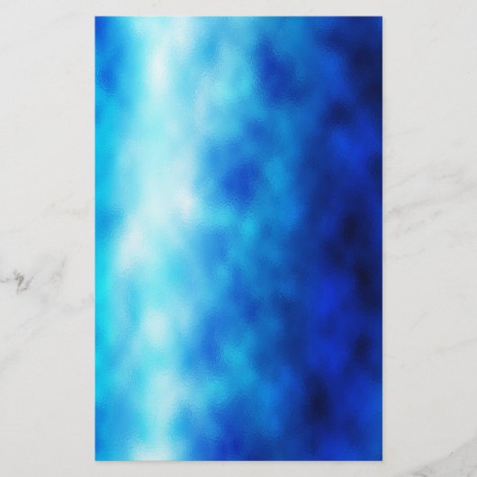 Blauglas Briefpapier (Vorderseite)