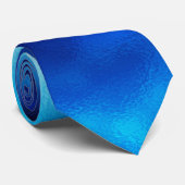 Blauglas Krawatte (Gerollt)