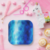Blauglas Pappteller (Party)