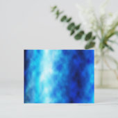 Blauglas Postkarte (Stehend Vorderseite)