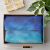 Blauglas Seidenpapier (Geschenk)