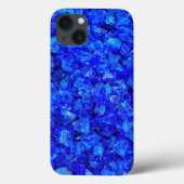 Blauglas-Steine Case-Mate iPhone Hülle (Rückseite)
