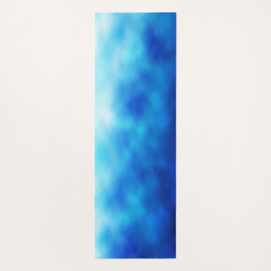 Blauglas Yogamatte (Rückseite)