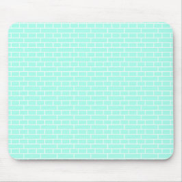 Blauglasfliesen, Ziegel. Cooles Muster. Mousepad