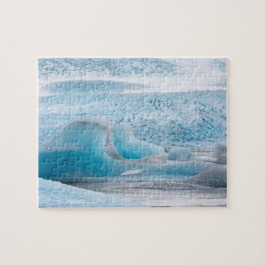 Blauglaziale Eisformen, horizontal Puzzle (Horizontal)