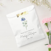 Blauglöckchen | Einfaches Samenpaket Trauerfeier Geschenktütchen (Versiegelt)
