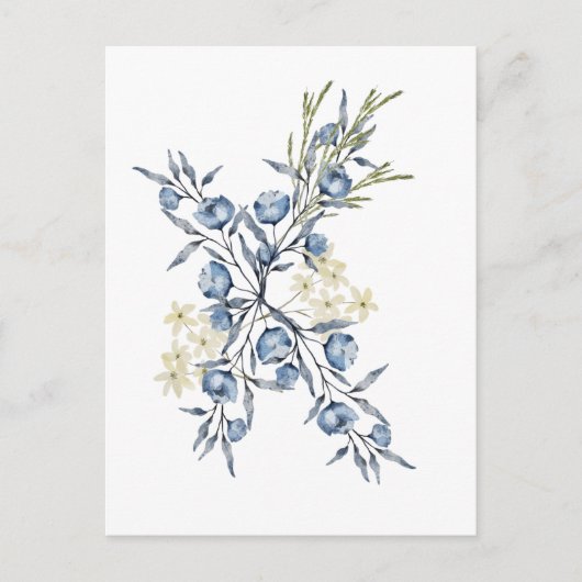 Blauglöckchen  postkarte (Vorderseite)