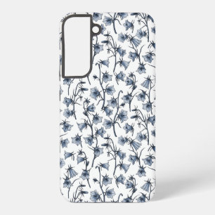 Blauglocken, Hasenglöckchen, Glockenblumen Samsung Galaxy Hülle
