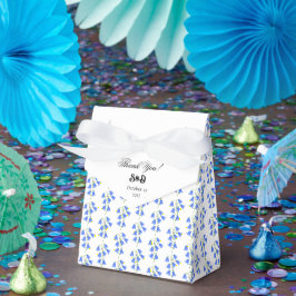 Blauglocken-Hochzeitsgunstbox Geschenkschachtel
