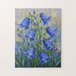 Blauglockenblumen Puzzle