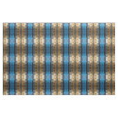 Blaugold abstrakt nahtloses Muster Stoff (Yard (91,4 cm))