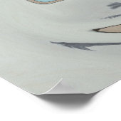 Blaugraffiti Poster (Ecke)