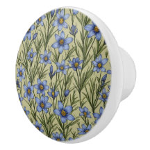 Blaugras-Blume