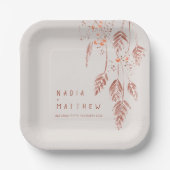 Blaugrasbeeren Pappteller (Vorderseite)