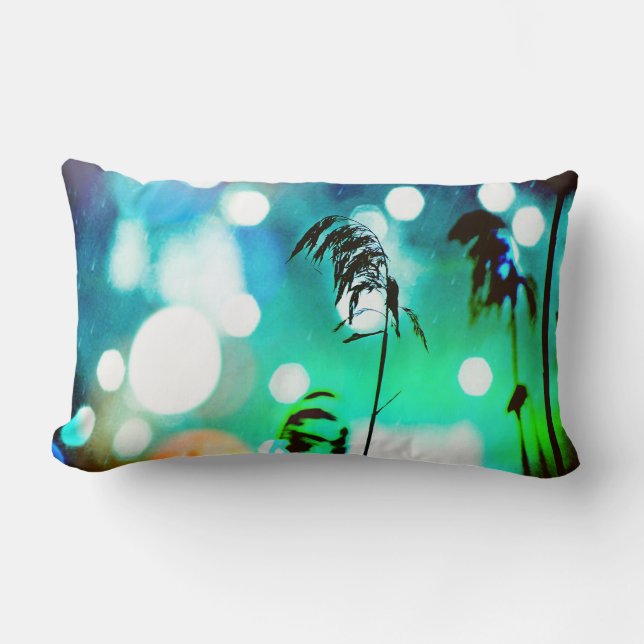Blaugrasdrama Sparkle Kissen (Vorderseite)